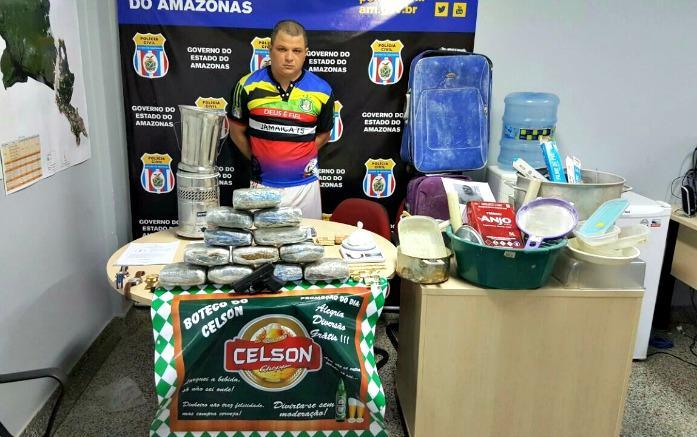 Em Manaus, homem suspeito de chefiar tráfico em bairros da Zona Oeste é preso