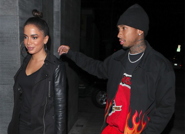 Anitta é flagrada em jantar íntimo com rapper Tyga, ex de Kylie Jenner