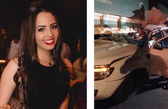 Ex-miss morre em acidente de carro em estrada
