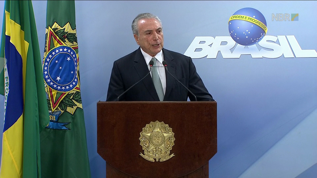 Temer prepara novo pronunciamento para esta tarde