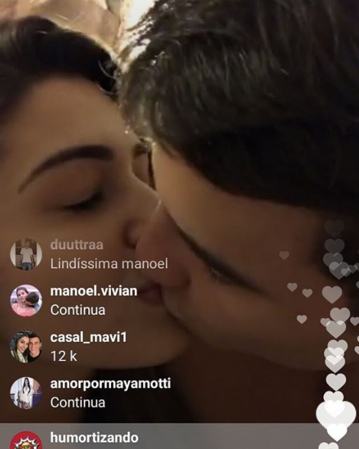 Em momento romântico, ex-bbbs Vivian e Manoel respondem sobre casamento