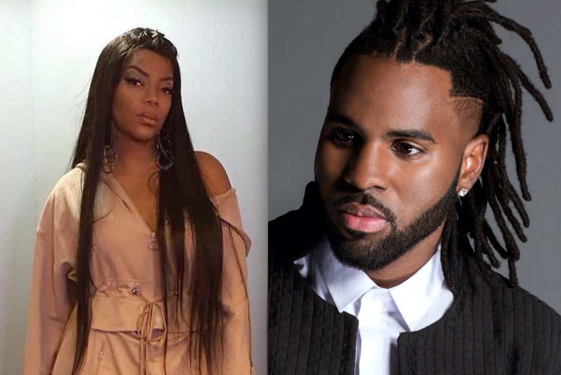  Cantor americano vê Ludmilla rebolando de fio-dental e manda cantada