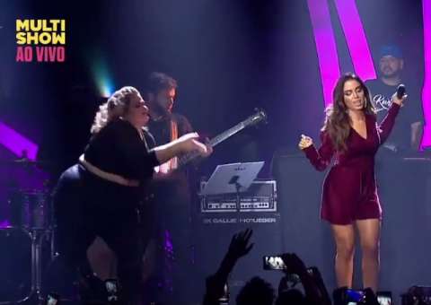 Bailarinha plus size de Anitta rouba cena em coreografia de “Paradinha”. Veja
