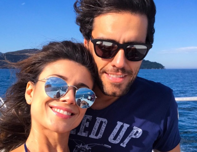 Paula Fernandes filma namorado e se derrete: 'olha que coisa gostosa'