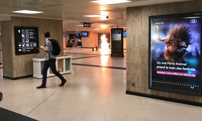 Bruxelas: Explosão em estação de trem é tratada como ataque terrorista   