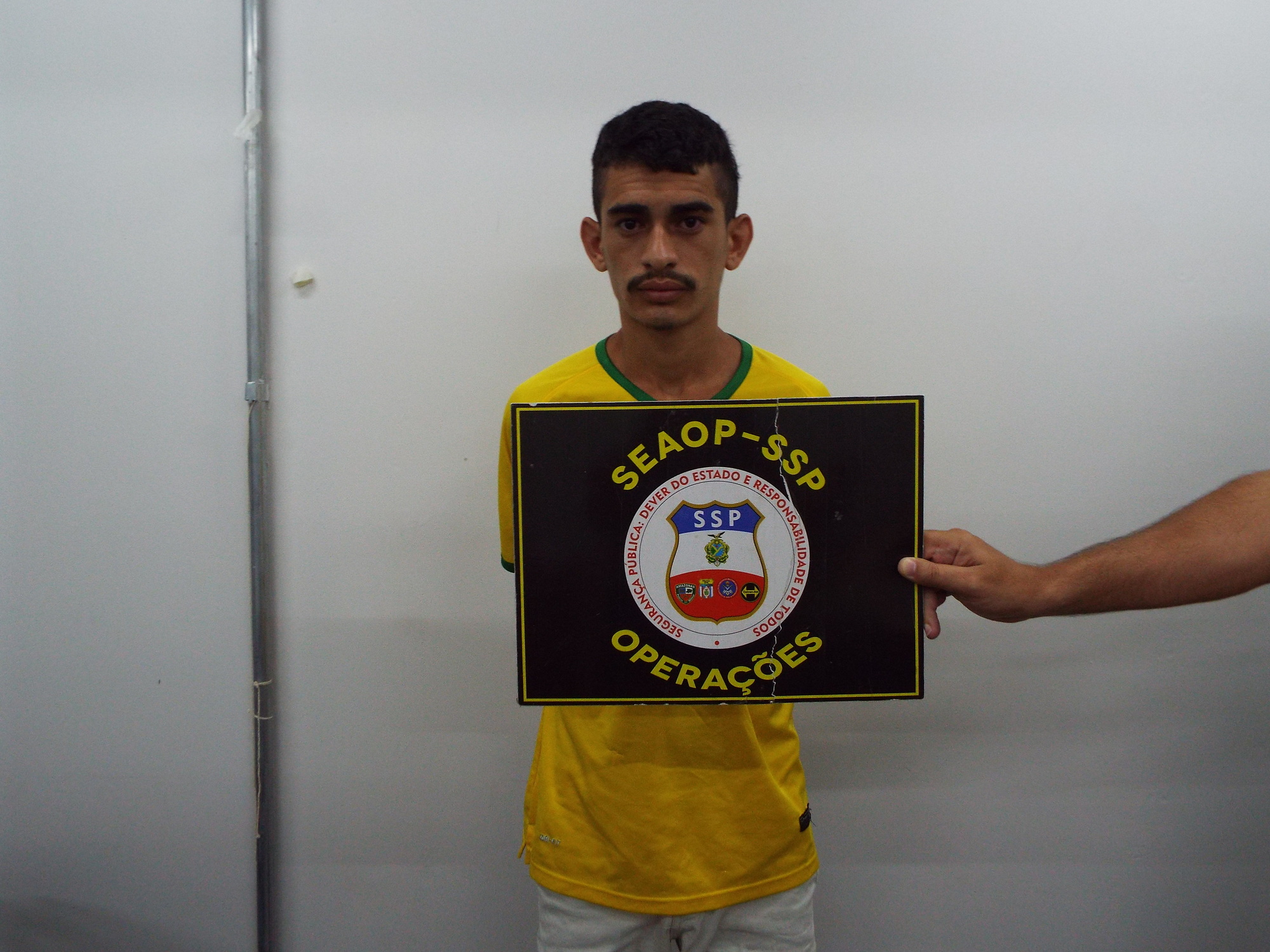 Foragido do Compaj, 'Rango' é recapturado no beco Rip Rap em Manaus