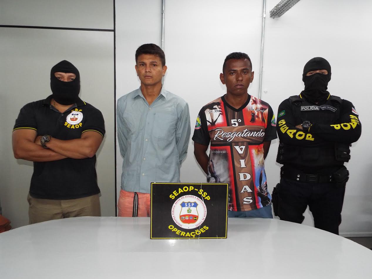 Foragidos do Compaj são recapturados em Manaus após denúncia no 181