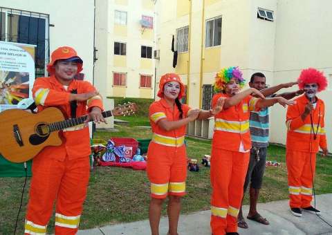 Garis da Alegria realizam ação em conjunto de Manaus 