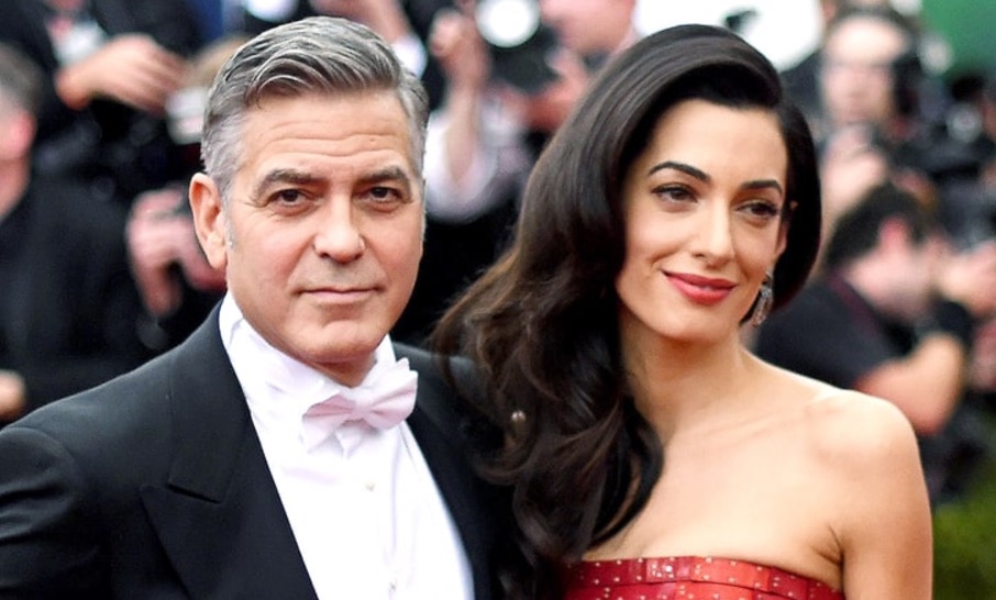 George Clooney ameaça processar revista francesa que publicou fotos de seus bebês gêmeos