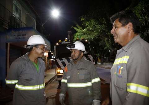 Bairro Nova Cidade recebe iluminação a LED em Manaus 