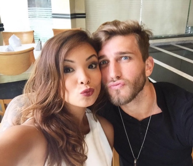 Carol Nakamura e ex-jogador do Vasco terminam noivado