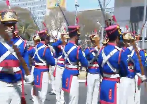  Assista ao vivo ao desfile de 7 de Setembro 