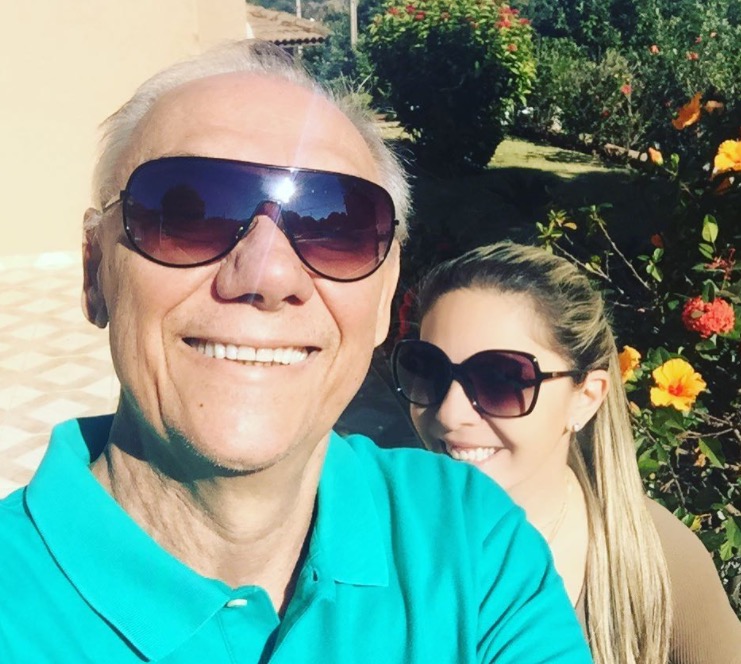 Namorada de Marcelo Rezende se despede: 'que Deus segure nas minhas mãos e na sua'