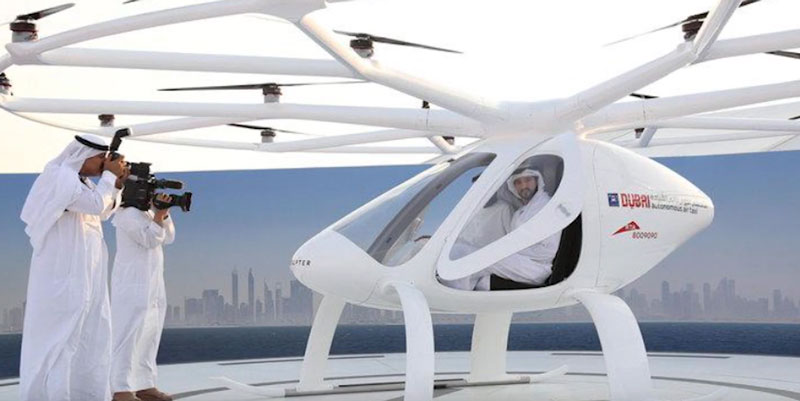 VÍDEO: 'Drone Táxi' é testado em Dubai