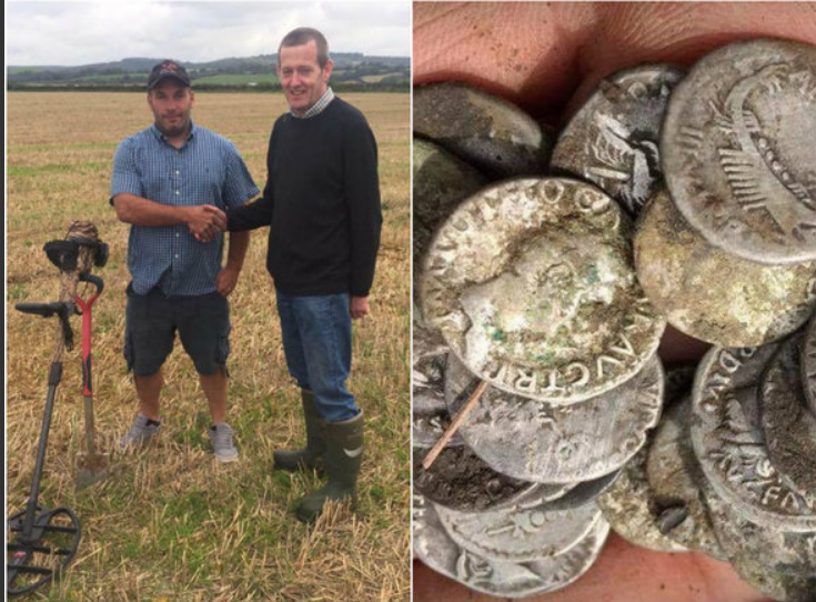 Homem encontra tesouro valioso de 2 mil anos em fazenda e fica rico