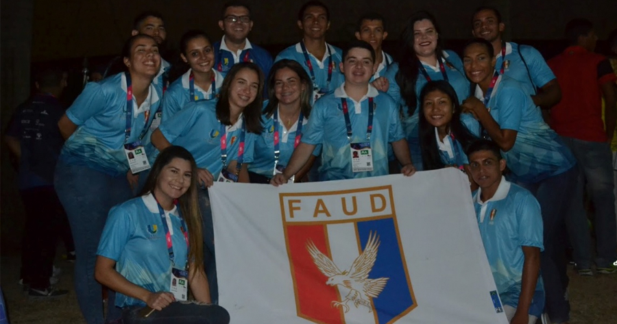 Delegação Amazonense  participa da abertura dos Jogos Universitários Brasileiros em Goiânia