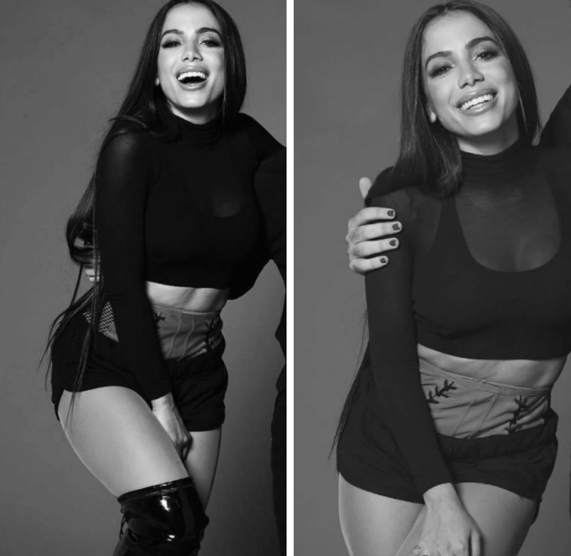 No estilo Kim Kardashian, Anitta rebola muito em novos vídeos