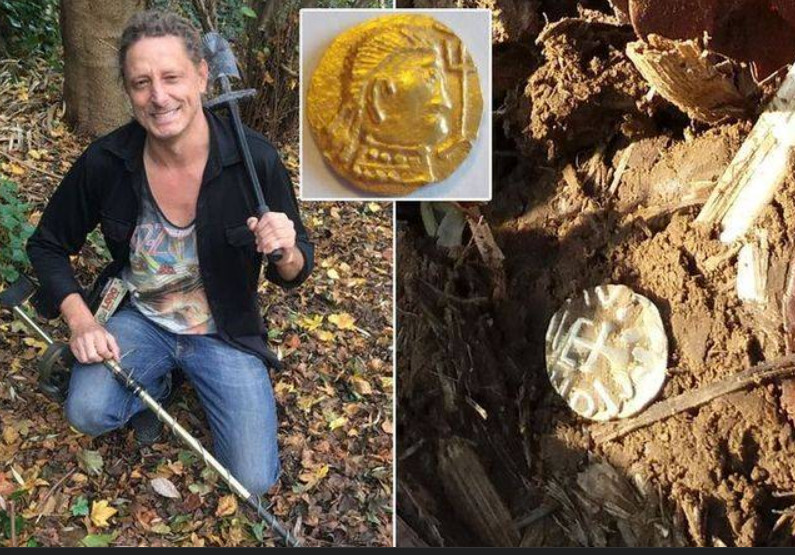 Após 4 dias de buscas, homem encontra algo valiosíssimo enterrado