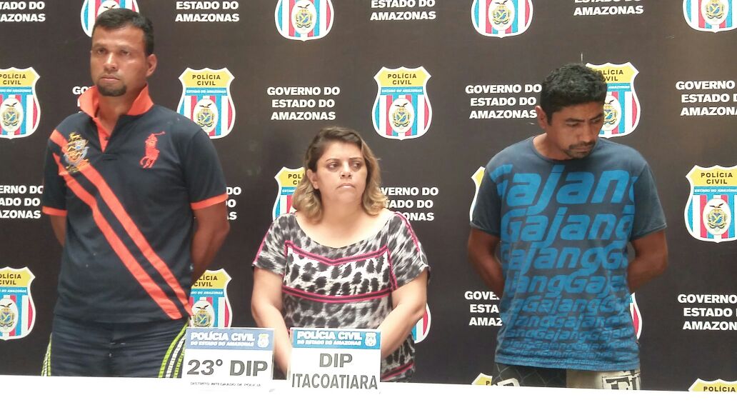 Trio preso revela detalhes de tortura e morte de casal sequestrado em Manaus