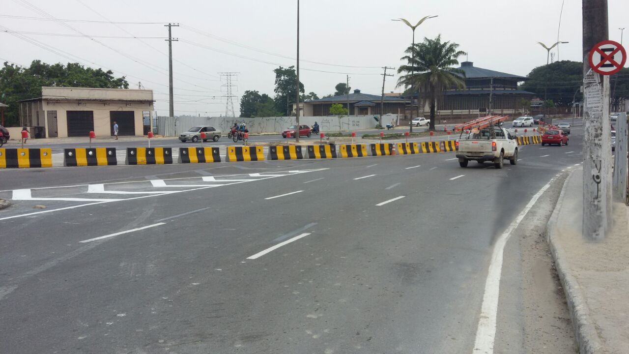Obra altera trânsito em avenida movimentada de Manaus a partir de sexta