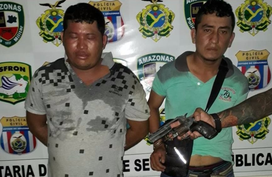 Peruano e brasileiro são presos em perseguição após realizar roubo no Amazonas