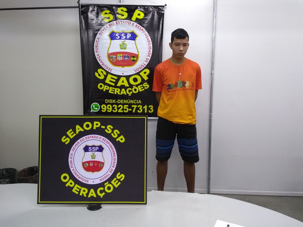 Procurado por assaltos a postos de combustíveis é preso após denúncias em Manaus