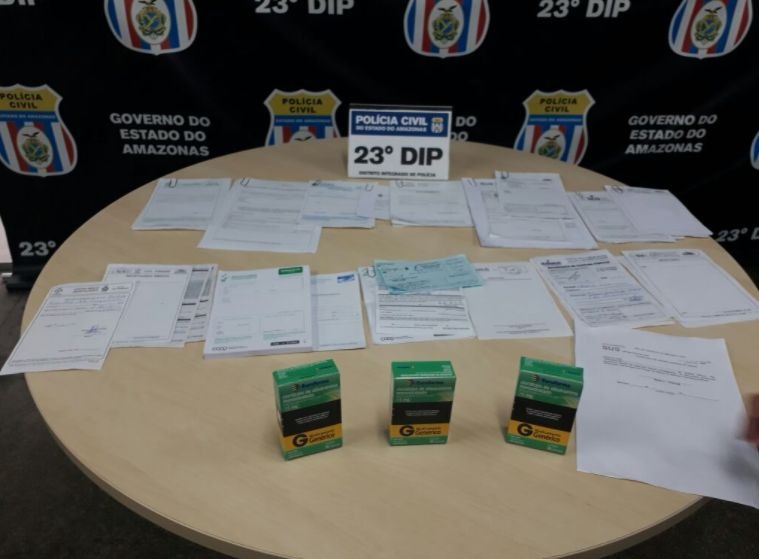  Grupo é preso por vender remédios tarja preta e falsificar receitas médicas em Manaus