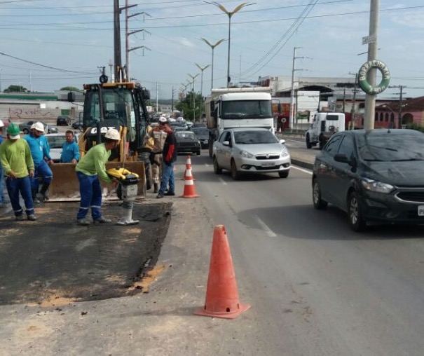 Obra de reparo em adutora é adiado e avenidas são liberadas em Manaus