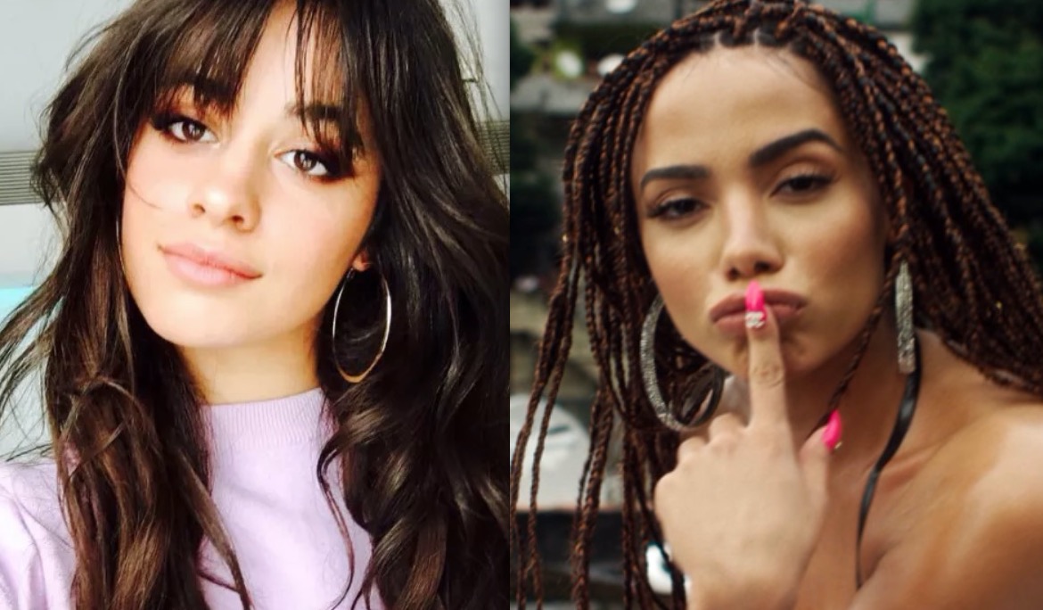  Camila Cabello reage à música de Anitta e fala português: 'eu sou meia brasileira'