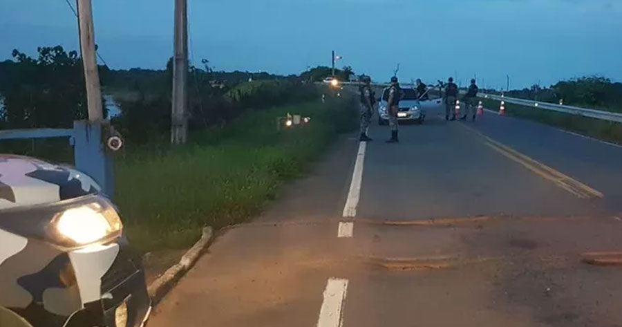 Polícia deflagra operação para impedir entrada de foragidos no Amazonas