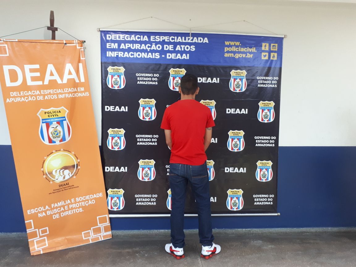 Jovem procurado por tentativa de homicídio na adolescência é detido em Manaus