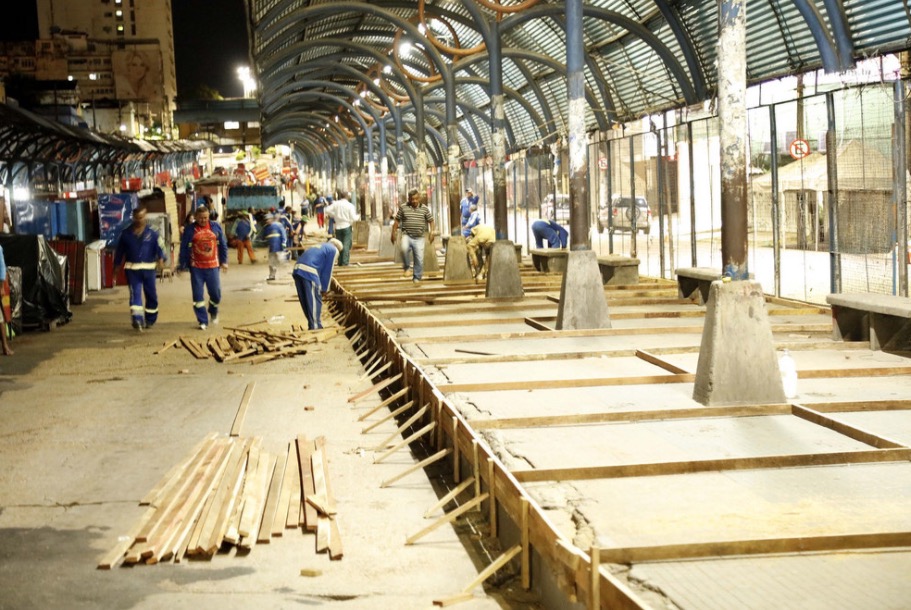 Obras no T1: Tráfego de ônibus será normalizado na segunda  