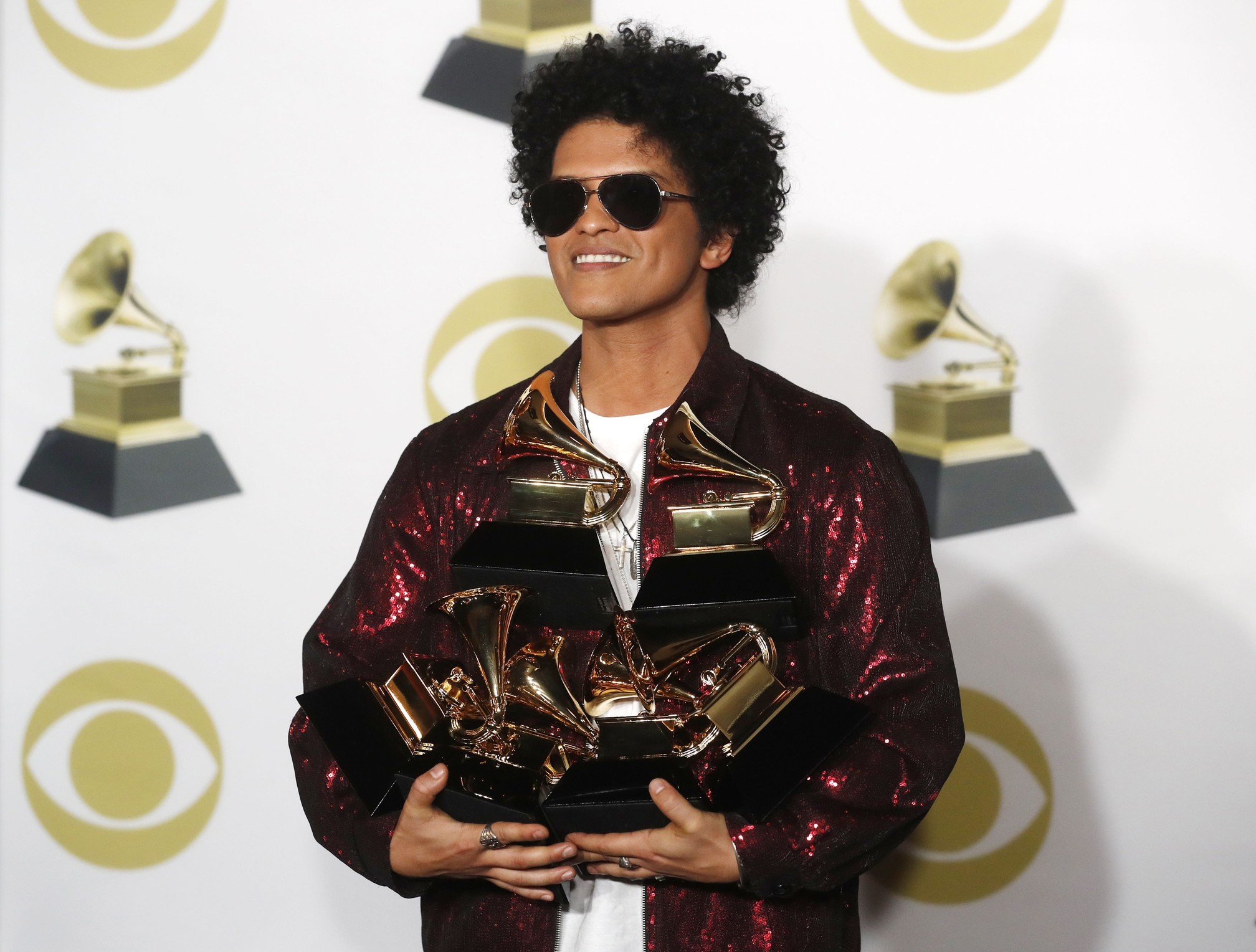 Bruno Mars é o grande vencedor do Grammy 2018