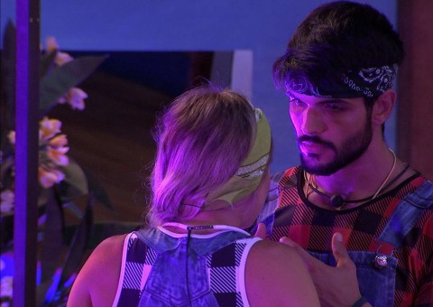 BBB18: Após indireta de Naiara Azevedo, Lucas e Jéssica têm 'DR'