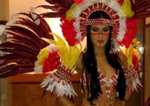 Cunhã Poranga do Garantido é eleita musa do Carnaval do Rio