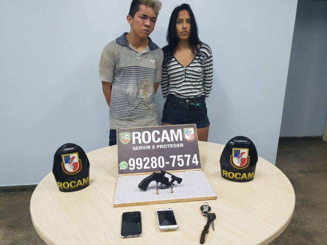 Novinhos suspeitos de roubarem moto tentam fugir da polícia e se dão mal em Manaus
