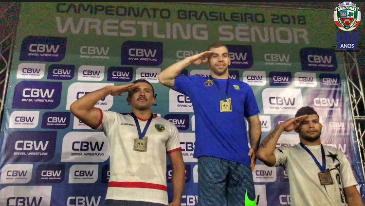Tenente da Polícia Militar conquista segundo lugar em campeonato nacional de Wrestling