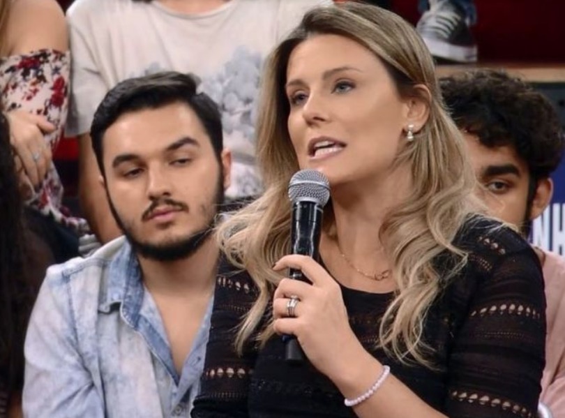 Em desabafo, esposa de Leifert revela porque não foi a casamento de Serginho Groisman: 'eu menti