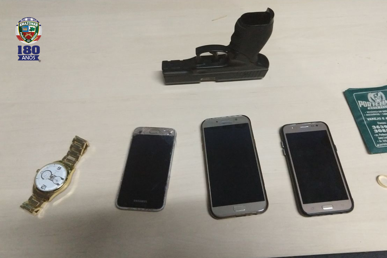 Homem armado é preso acusado por arrastão em Manaus