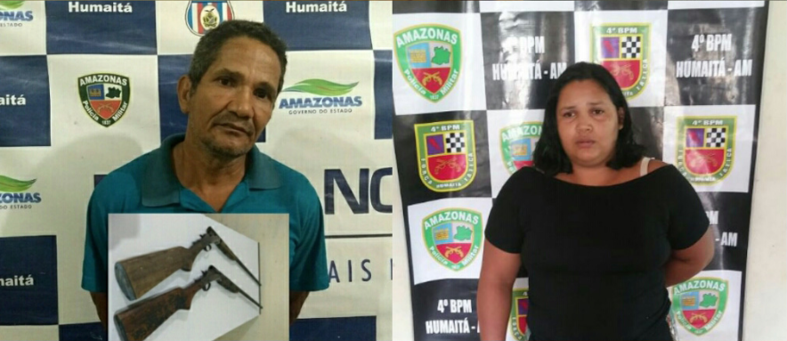 Foragidos da Justiça são presos durante operação da PM no Amazonas