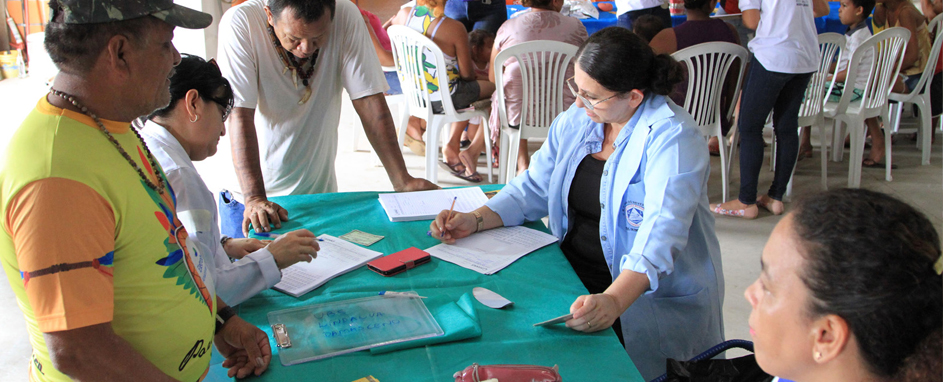 Comunidade Parque das Nações Indígenas recebe serviços sociais e de saúde no Dia do Índio