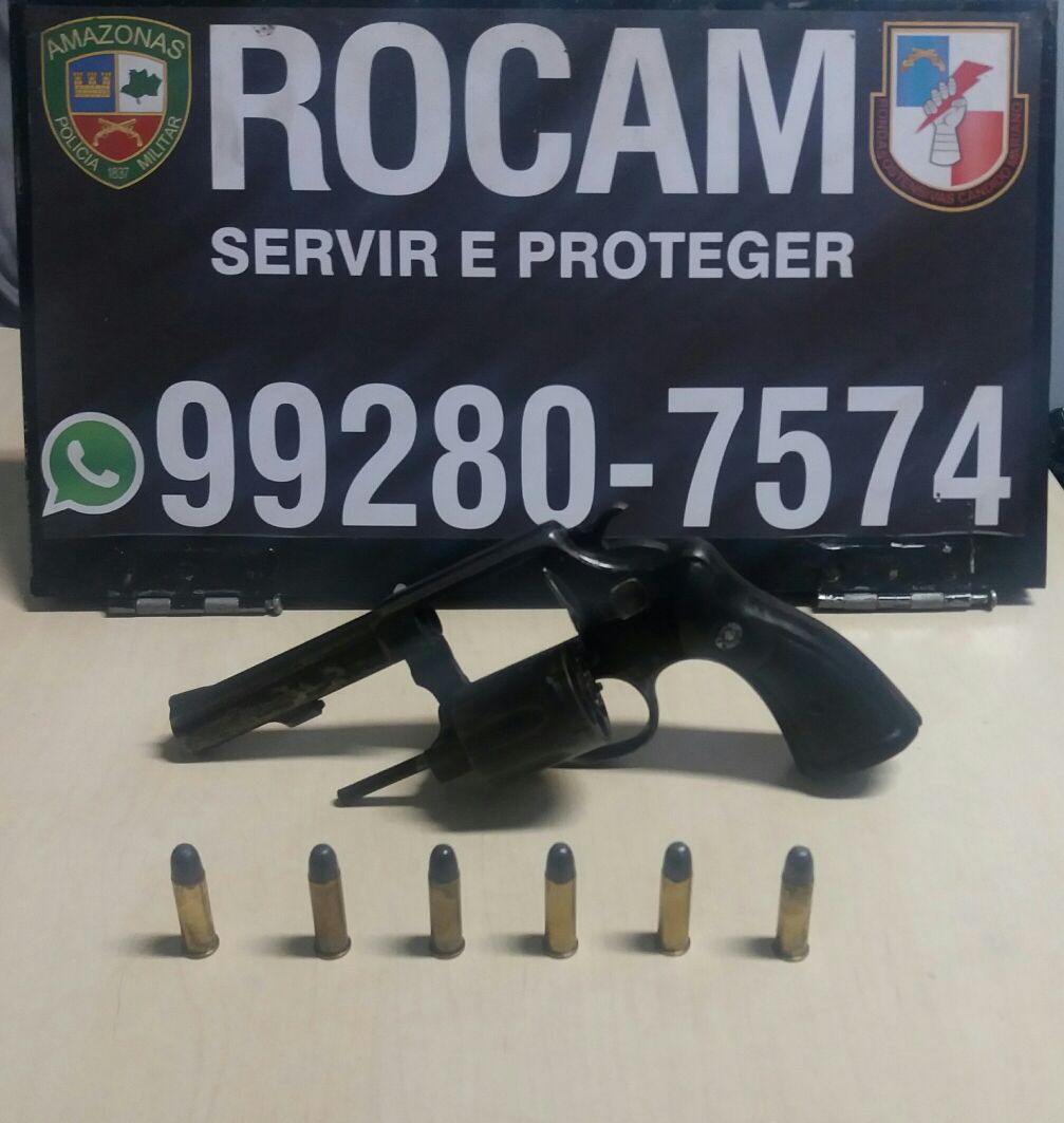 Funcionário de Detran é preso com arma e munições em Manaus