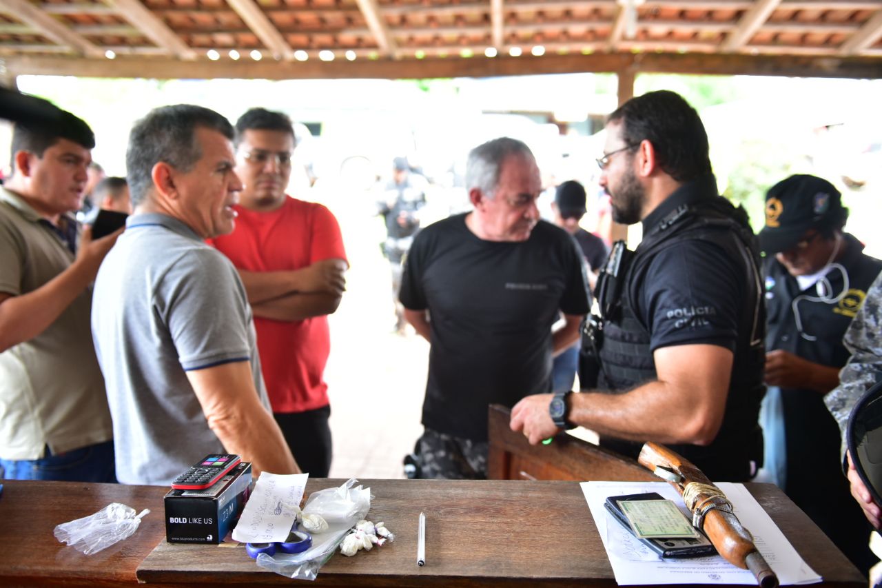 Três pessoas são presas durante operação de combate ao tráfico no Amazonas