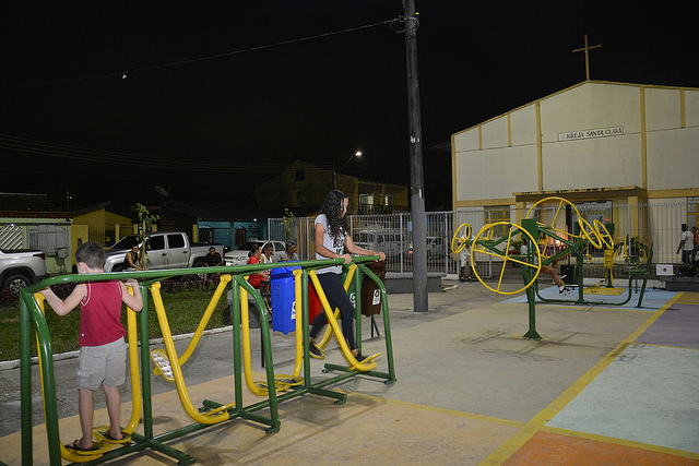 Conjunto Francisca Mendes recebe a 54ª academia ao ar livre de Manaus