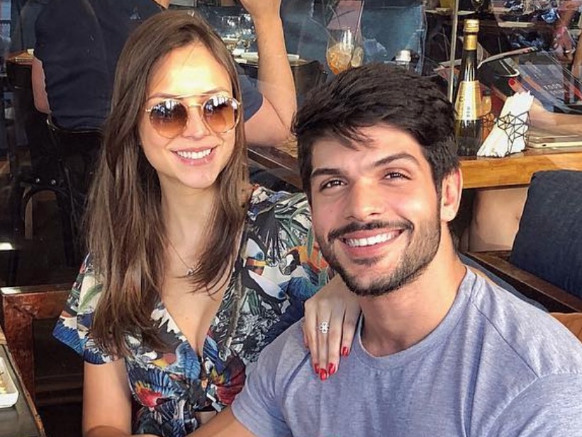 Ex-BBB Lucas protagoniza vídeo sensual com noiva Ana Lúcia