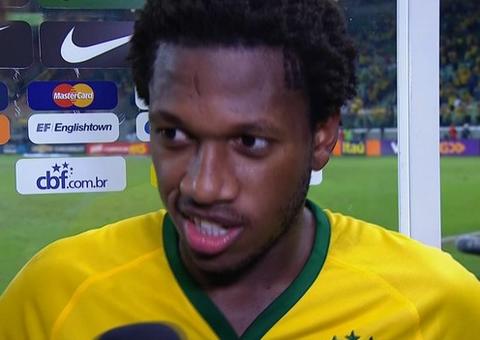 Fred fica fora de treino e preocupa a seleção brasileira