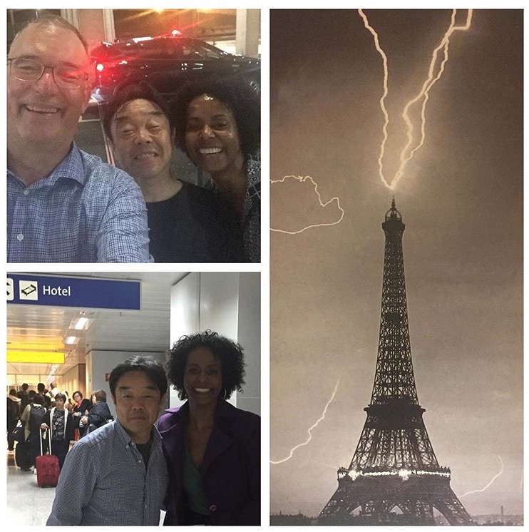  Em Paris, Maju Coutinho relata momentos de pânico em voo de volta ao Brasil