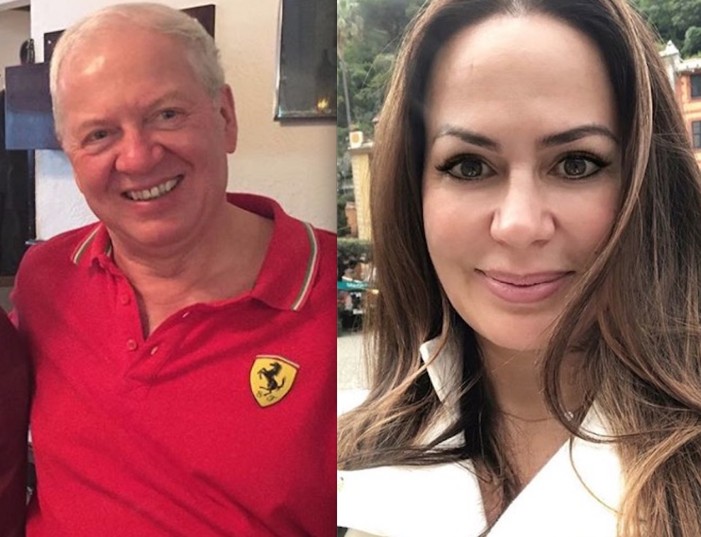 Ex de Luiza Brunet, Lírio Parisotto passa férias com socialite ex-‘Mulheres Ricas’