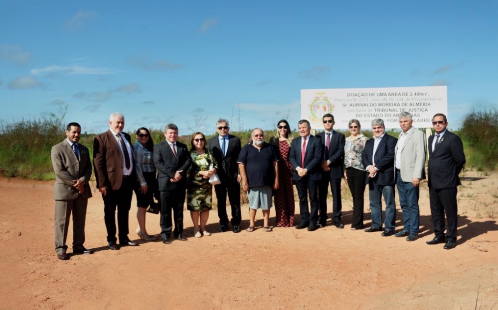 Doação de terreno propiciará construção de novo Fórum de Justiça no Amazonas