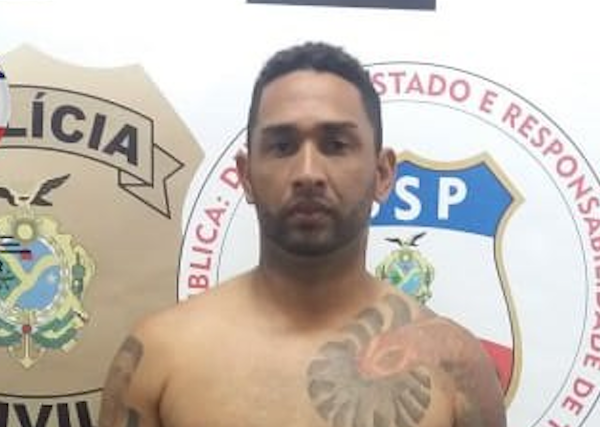 Foragido é recapturado após usar nome falso para escapar de abordagem em Manaus